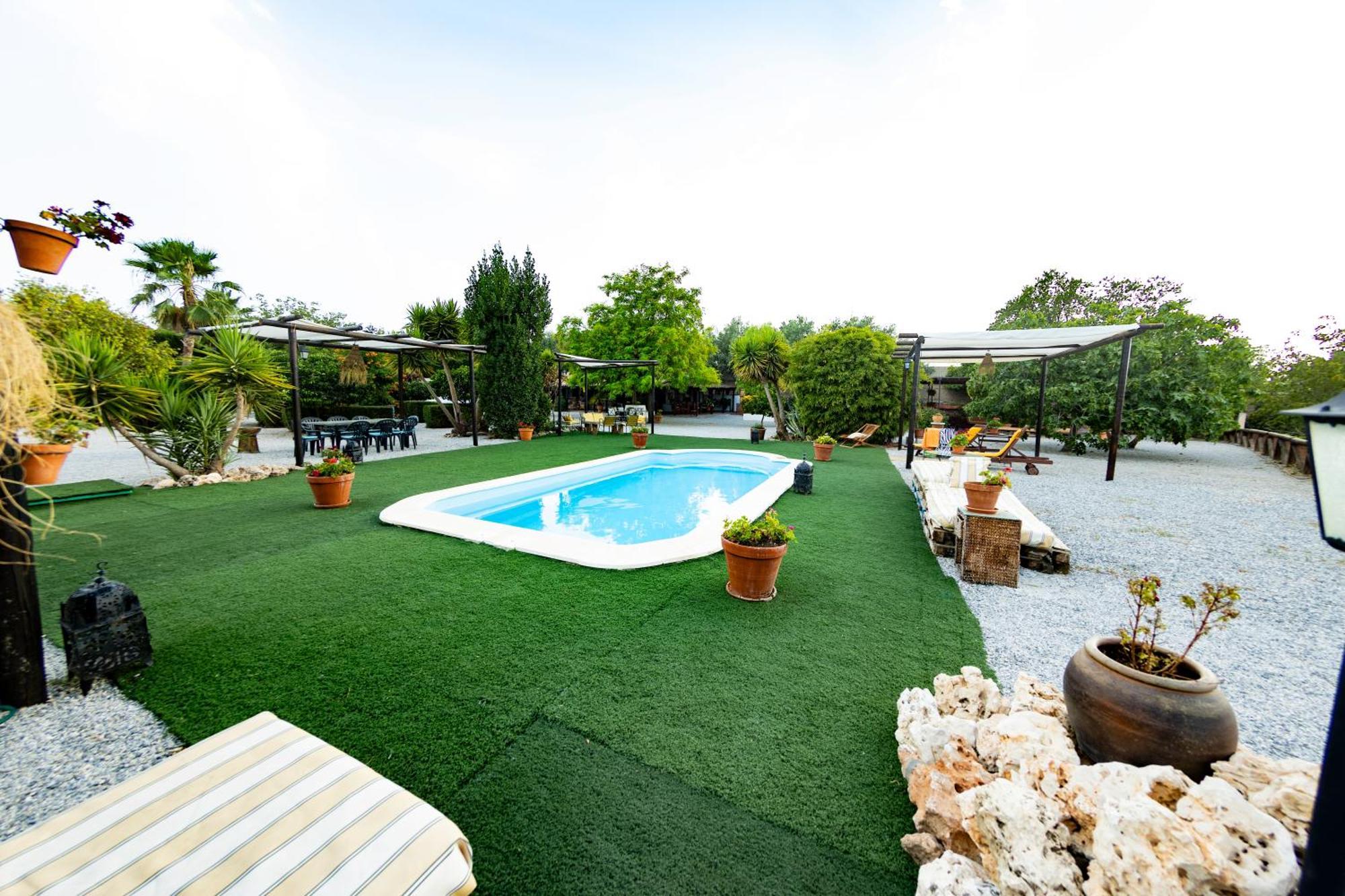 La Cuadra, Finca A Los Pies De Sierra Nevada, A 10 Minutos Del Centro, Piscina, Jardin, Barbacoa ラ・スビア エクステリア 写真