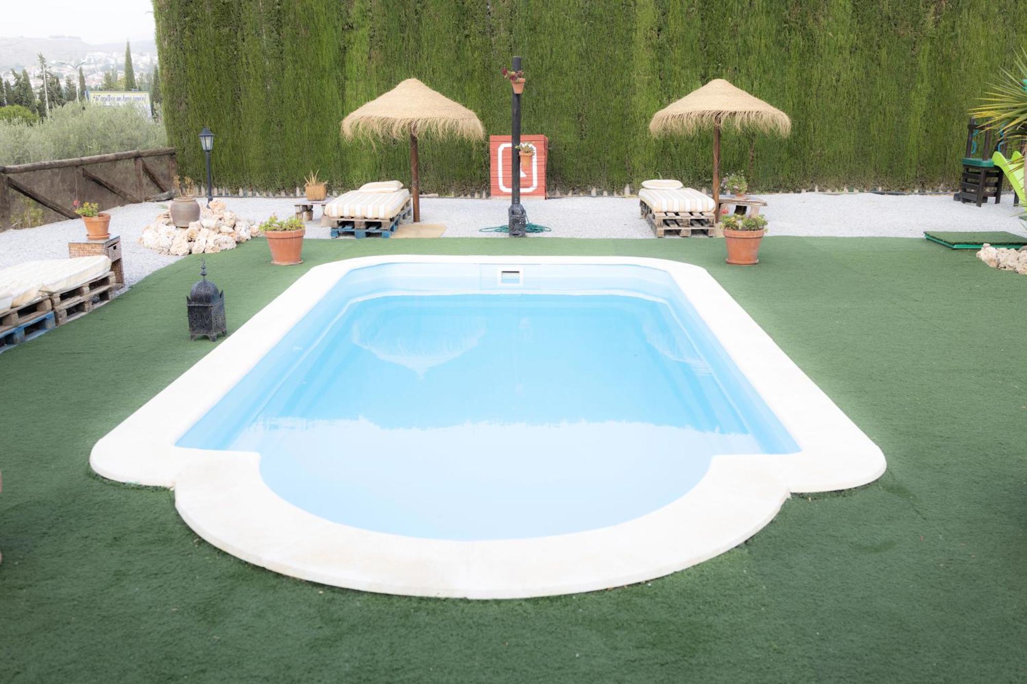 La Cuadra, Finca A Los Pies De Sierra Nevada, A 10 Minutos Del Centro, Piscina, Jardin, Barbacoa ラ・スビア エクステリア 写真