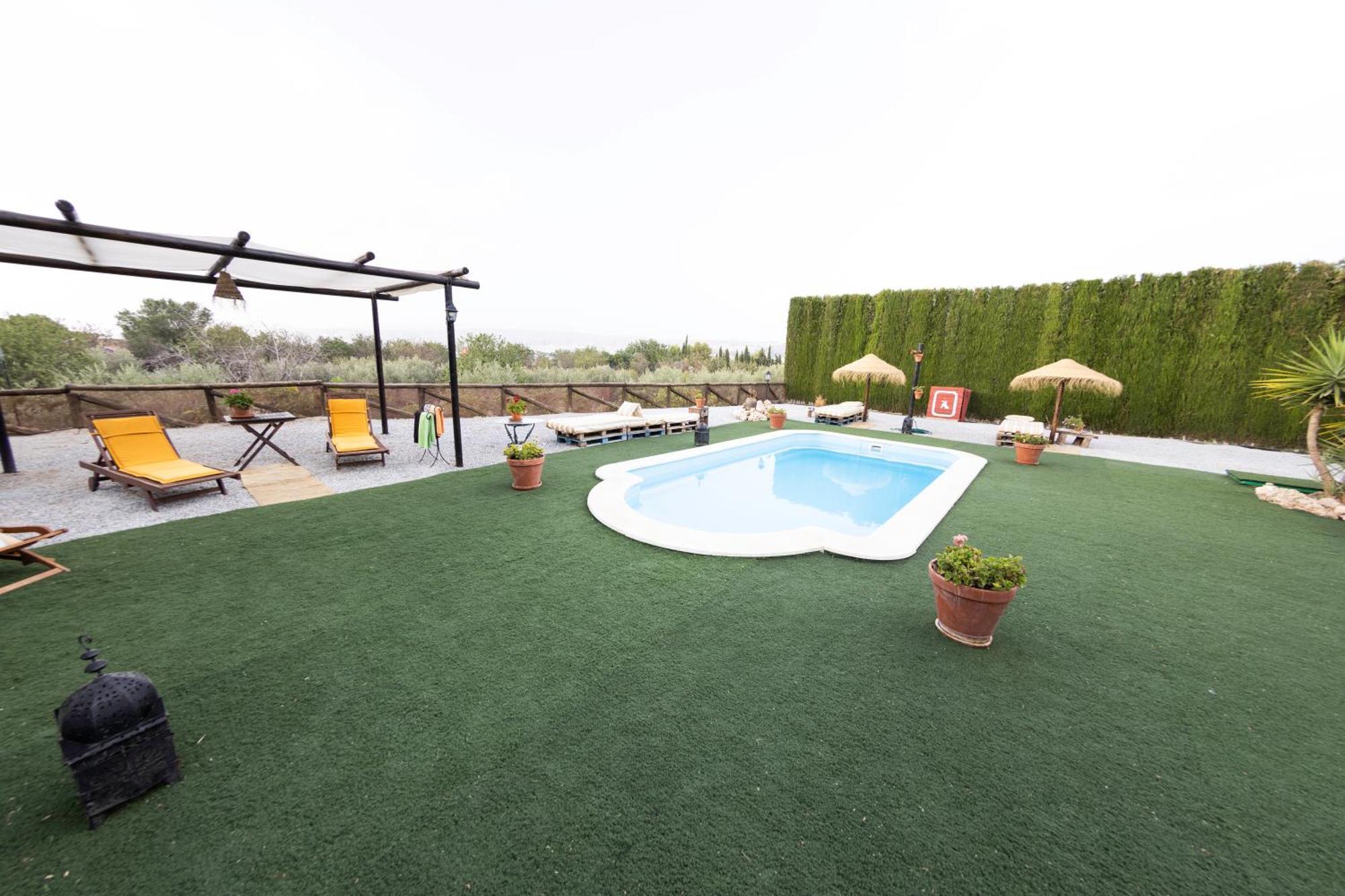 La Cuadra, Finca A Los Pies De Sierra Nevada, A 10 Minutos Del Centro, Piscina, Jardin, Barbacoa ラ・スビア エクステリア 写真