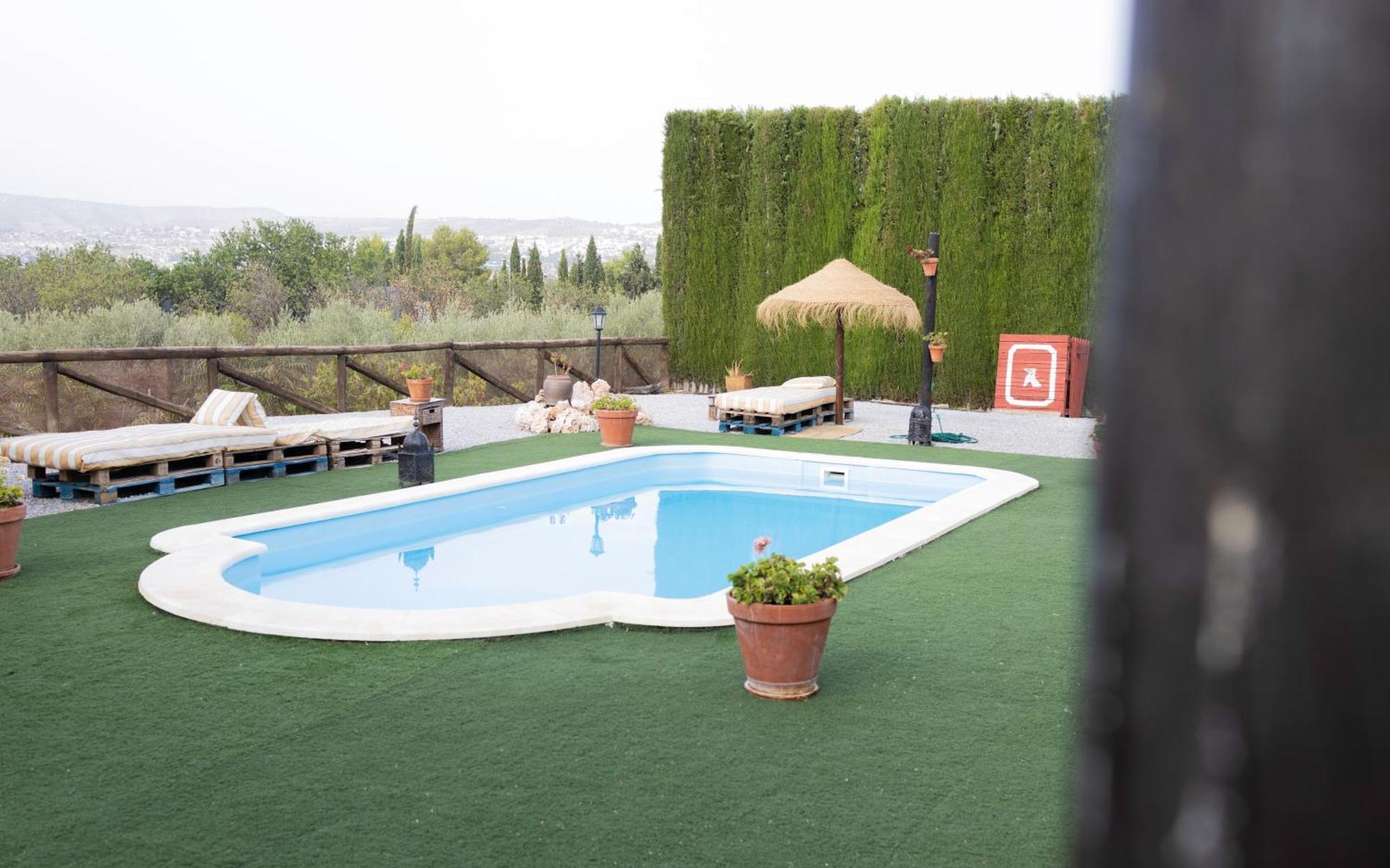 La Cuadra, Finca A Los Pies De Sierra Nevada, A 10 Minutos Del Centro, Piscina, Jardin, Barbacoa ラ・スビア エクステリア 写真