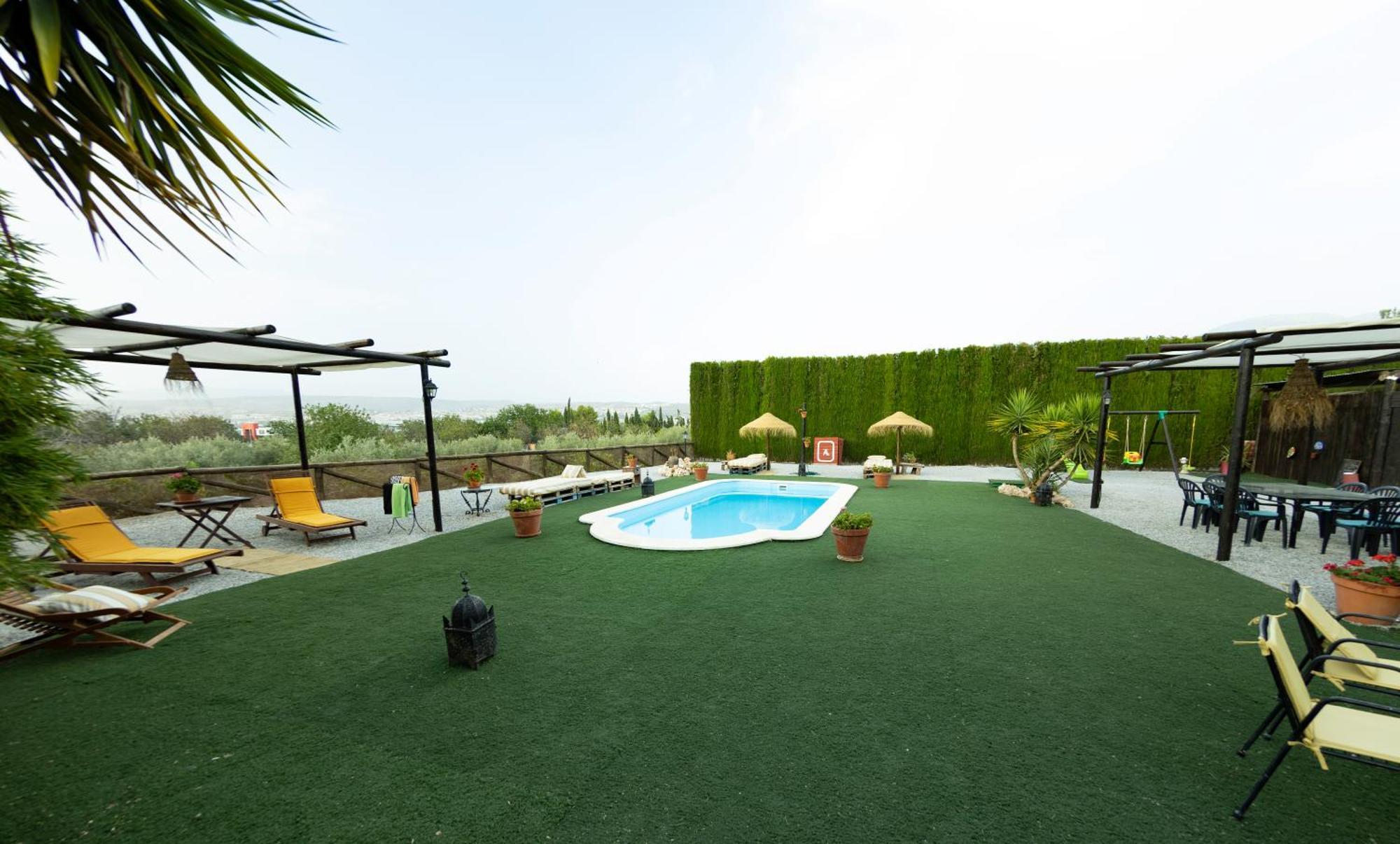 La Cuadra, Finca A Los Pies De Sierra Nevada, A 10 Minutos Del Centro, Piscina, Jardin, Barbacoa ラ・スビア エクステリア 写真
